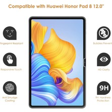 MTK Moveteck Honor Pad 8 12 Inç Ekran Koruyucu Şeffaf Cam Nano Esnek Kırılmaz Ekran Camı Tam Kaplama Tablet Ekran Koruyucu Cam