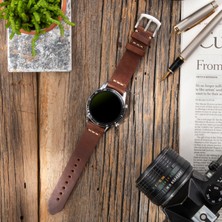 Vagave Hakiki Deri Kahverengi Kordon 20MM 22MM 24MM Fossil Diesel Lacoste Casio Armani Tissot Nacar Klasik Saat Kordonu Deri Kayış