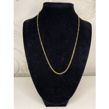 Nerisa Bijuteri Çelik Figaro Zincir Kolye 45cm 2mm