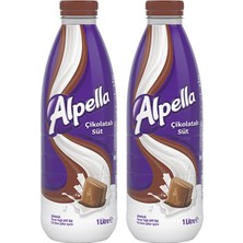 Alpella Alpimilk Çikolatalı Süt 1 Lt 2 Li