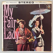 My Fair Lady Music By Frederic Loewe Book & Lyrics By Alan J.lerner Lp Plak