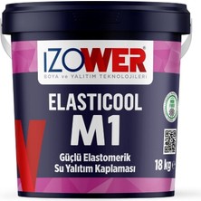 İzower M1 Güçlü Elastomerik Su Yalıtım Kaplaması Beyaz 18 Lt