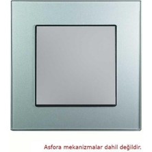 Arvehu Electric Asfora Uyumlu Tekli Çerceve Şampanya