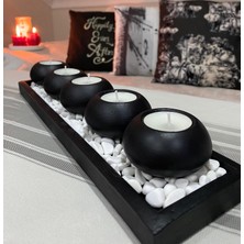 Mor Villa El Yapımı 5'li Set,Mumluk,Dekoratif Mumluk,Tealight Mumluk,Hediyelik Eşya