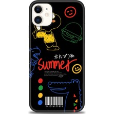 gmotp iPhone 11 Kılıf Hd Baskılı - Summer
