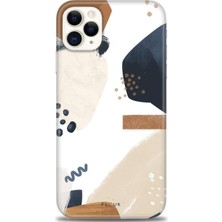 gmotp iPhone 11 Pro Max Kılıf Hd Baskılı - Bej
