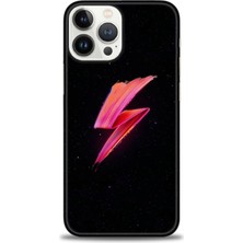 gmotp iPhone 15 Pro Max Kılıf Hd Baskılı - Pembe Şimşek