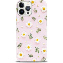 gmotp iPhone 16 Pro Kılıf Hd Baskılı - Papatyalar