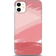 gmotp iPhone 11 Kılıf Hd Baskılı - Pembe Palet