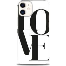 gmotp iPhone 12 Kılıf Hd Baskılı - Love