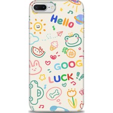 gmotp iPhone 7 Plus Kılıf Hd Baskılı - Goog Luck
