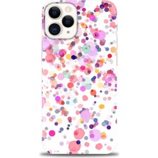 gmotp iPhone 12 Pro Max Kılıf Hd Baskılı - Renkli Benekler