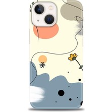 gmotp iPhone 14 Plus Kılıf Hd Baskılı - Papatya