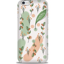 gmotp Apple iPhone 6 Kılıf Hd Baskılı - Flower Pattern