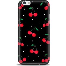 gmotp Apple iPhone 6 Kılıf Hd Baskılı - Kirazlar