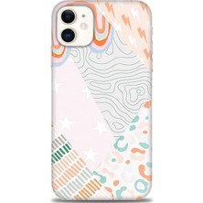 gmotp iPhone 11 Kılıf Hd Baskılı - Çok Renkli