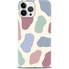 gmotp iPhone 15 Pro Max Kılıf Hd Baskılı - Renkli Benek