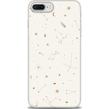 gmotp iPhone 8 Plus Kılıf Hd Baskılı - Yıldız Haritası