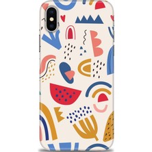 gmotp Apple iPhone Xs Kılıf Hd Baskılı - Çizim