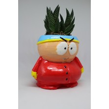 Cactus Garden Eric Cartman Dekoratif Saksı + Canlı Bitki Sukulent