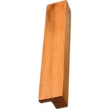 Artı Woods Dolap Kulpu, 10 Adet - 96 mm (9,6 Cm) - Doğal Ahşap Kulp, Cekmece Kulpu, Mutfak Dolap Kulplari