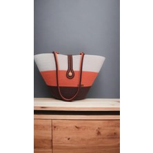 Home Decors By Özlem Hasır Çanta Omuz Çantası Plaj Çantası El Emeği Handmade Tasarım Tarz Yaz MODA-30CMX40-42CM