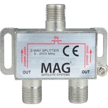 Mag 1 In 2 Splitter 5-2500 Mhz Bölücü Tv Anten Çoklayıcı 1 Giriş 6 Çıkış Dağıtıcı