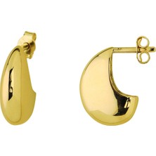 goldkupe 14 Ayar İtalyan Damla Altın Küpe 2,75 gr