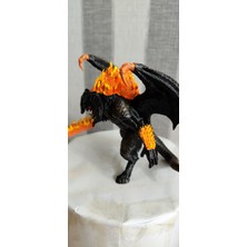 3D HAPPY Yüzüklerin Efendisi Balrog Lotr Boyalı Figür 14 cm