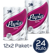 Teno Kağıt Havlu 24 Rulo (12 Rulo x 2 Paket)