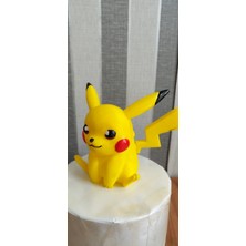 3D HAPPY Pokemon Figürü - Pikachu  15CM