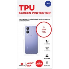 Wrapsol Vivo Y17S Mat Arka ve Yan Koruyucu Tpu Film