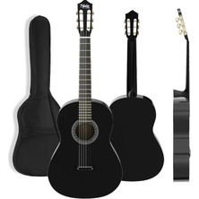 Midex CG-36BK Kaliteli 36 Inç 3/4 Juniur Çocuk Gitarı 8-12 Yaş Arası (Çanta Askı Pena Metod)