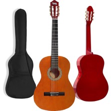 Midex CG-270M Doğal Renk Klasik Gitar 4/4 Yetişkin Boy Sap Ayarlı Full Set