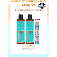 Panorama Professional Bond Plex Yoğun Onarıcı Bakım Seti 12 Etki 1 Arada 400 ml x 2 Şampuan + 200 ml Saç Köpüğü