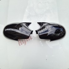HYM Tuning Citroen C3 Mk1 2003-2010 Yarasa Ayna Kapağı Piano Black