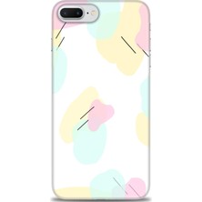 gmotp iPhone 7 Plus Kılıf Hd Baskılı - Renkler Çubuklar