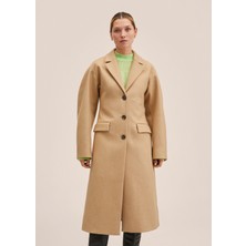 Mango Oversize yün ceket