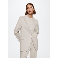 Mango Desenli Takım Blazer