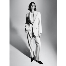 Mango Desenli Takım Blazer