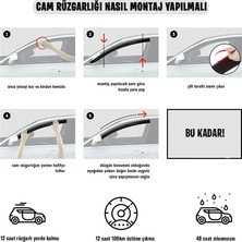 Kuzgun Volkswagen Wolt E.m 1997-2006 (2-Li) Cam Rüzgarlığı Kuzgun