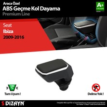 S-dizayn Seat Ibiza 2009-2016 Kol Dayama Kolçak Geçmeli Abs Gri