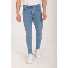 Shef Denım Mavi Slim Fit Erkek Kot Pantolon
