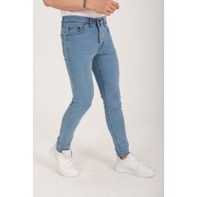Shef Denım Mavi Slim Fit Erkek Kot Pantolon