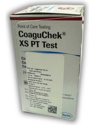 Roche Coaguchek Xs 24'lü Inr Ölçüm Stribi (Çubuğu)