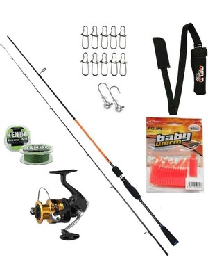 SHIMANO Fx 1000 Oslo Action Game 225CM 2-12GR Lrf Olta Seti Hafif Tasarım ve Yüksek Dayanıklılık