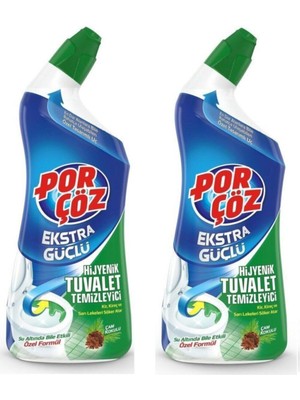 Porçöz Tuvalet Temizleyici 750 ml 2 Adet