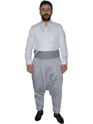 Aldatmaz Askeri Malzeme Adana Açık Gri Renk adana Şalvarı ve Puşi