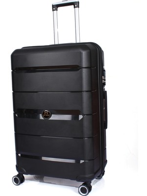 Byhakan My-Pp Büyük Boy Polipropilen Süper Esnek Kırılmaz Tekerlekli Valiz Bavul Seyahat