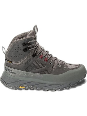 Jack Wolfskin Terraquest Texapore Mid W Kadın Gri Outdoor Bot 4056391_6185